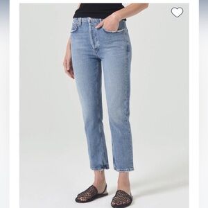 Agolde Riley Ankle Crop Jeans